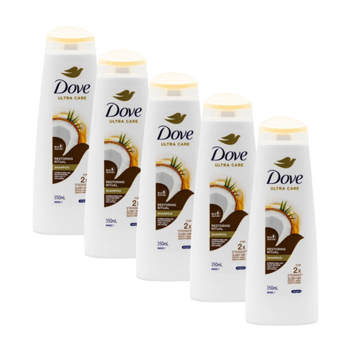 Dove Shampoo Ultra Care Restoring Ritual 350ML (5 Pack)