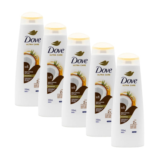 Dove Shampoo Ultra Care Restoring Ritual 350ML (5 Pack)