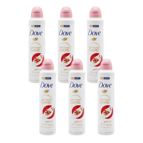 Dove Advanced Care Antiperspirant Pomegranate & Lemon Verbena 250mL (6 Pack)