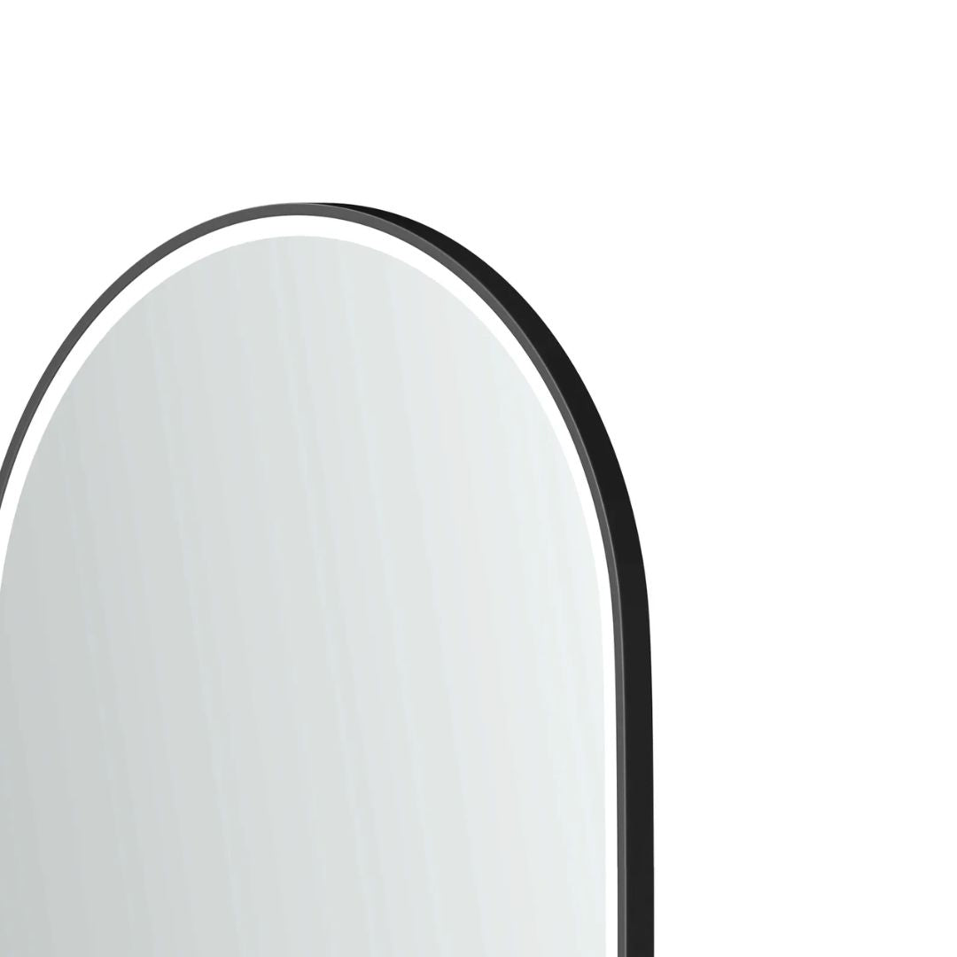 LED Noosa 1200(W)x750(H) Black Metal Frame Mirror- Install Horizontal or Vertical