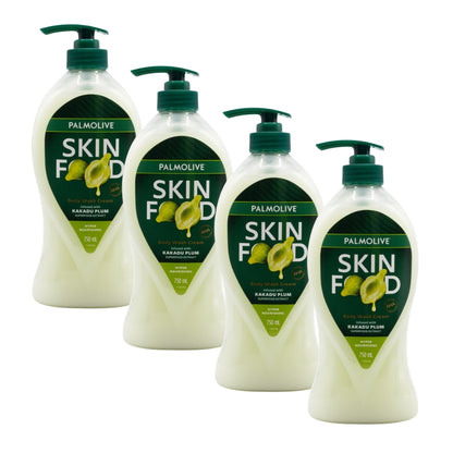 Palmolive Body Wash Skin Food Kakadu Plum 750mL (4 Pack)