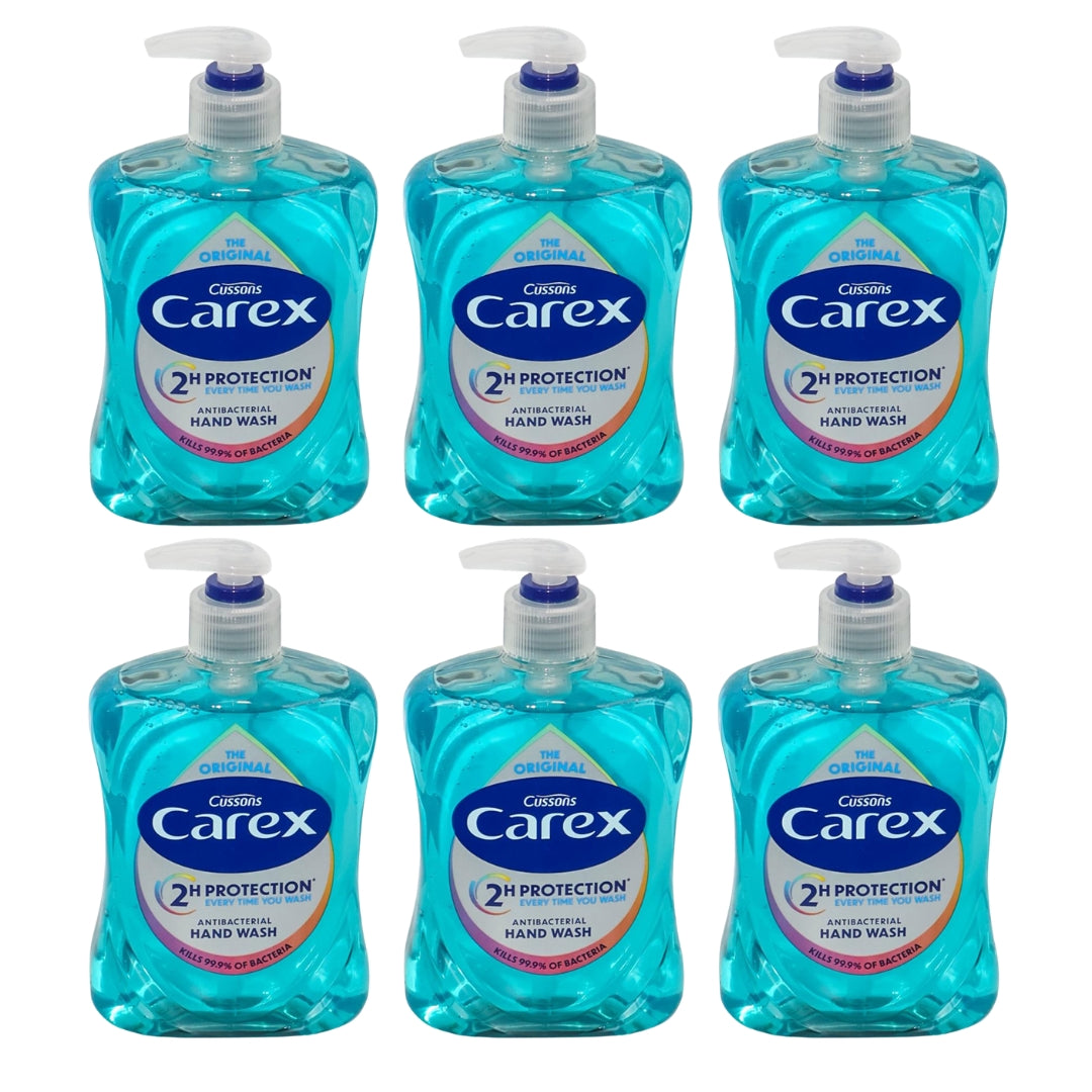Carex Antibacterial Hand Wash Original 500mL (6 Pack)