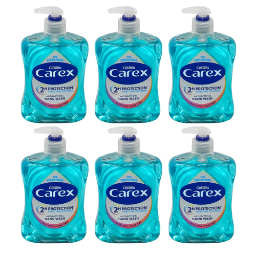 Carex Antibacterial Hand Wash Original 500mL (6 Pack)