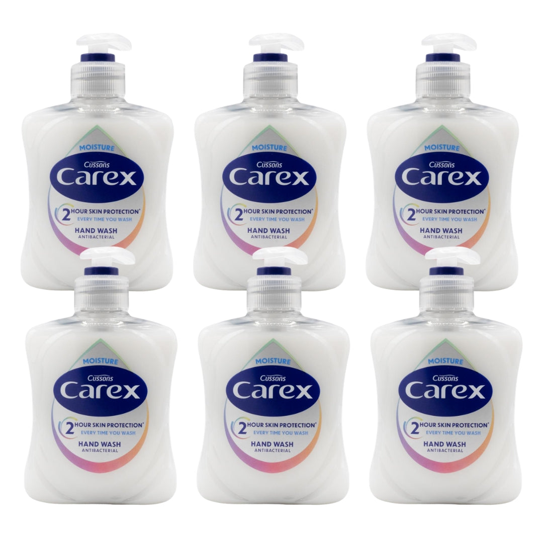 Carex Antibacterial Hand Wash Moisture 250mL (6 Pack)