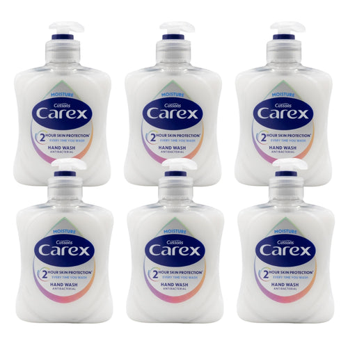 Carex Antibacterial Hand Wash Moisture 250mL (6 Pack)