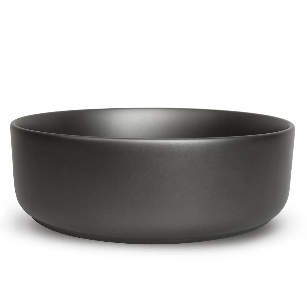 Radius Round 360x360x115 Gun Metal Basin