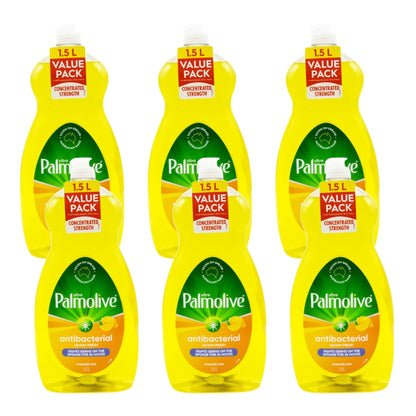 Palmolive Dishwashing Liquid Lemon Fresh 1.5L (6 Pack)