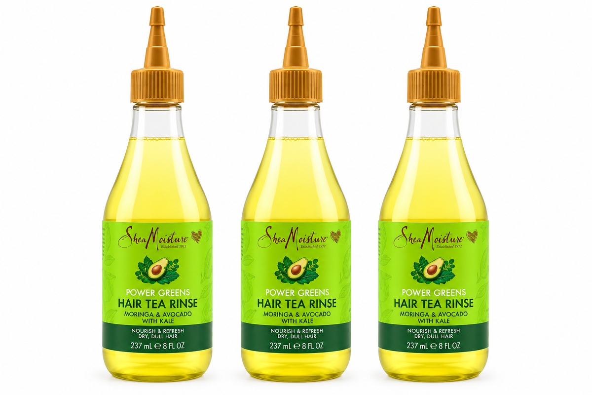 SheaMoisture Power Greens Hair Tea Rinse 237mL x 3