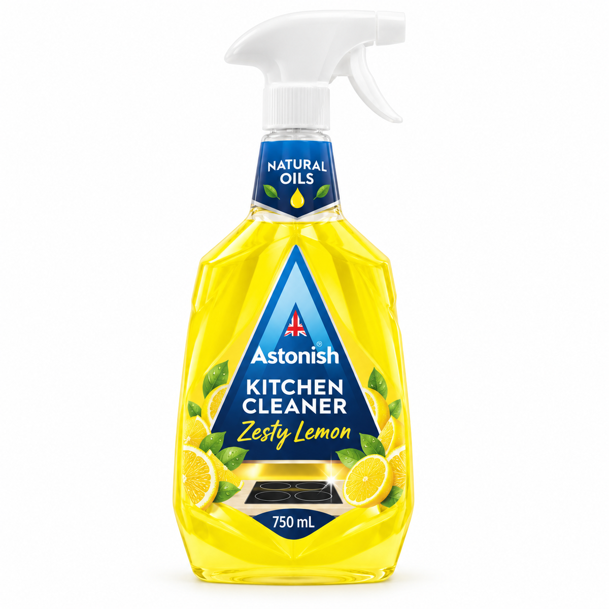 Astonish Kitchen Cleaner Zesty Lemon 750mL – Pack of 12