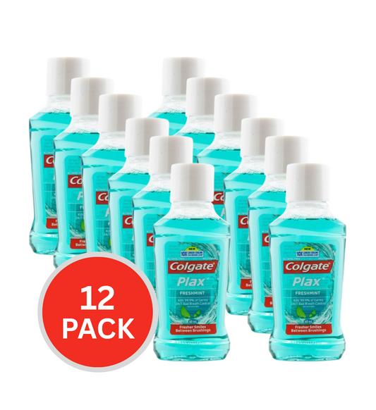 Colgate Plax Mouthwash Freshmint  60ml (12 Pack)