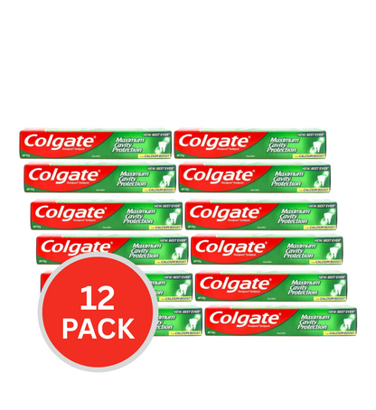 12x Colgate Toothpaste Maximum Cavity Protection Cool Mint 175g (Value Pack 12)