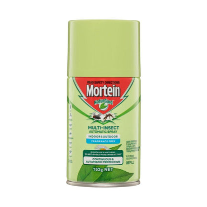 Mortein 152g Multi Insect Automatic Spray Refill Eucalyptus Scent (12 Pack)