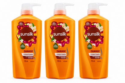 Sunsilk Defeat Damage Conditioner 700mL x 3