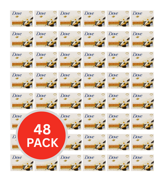 Dove Beauty Cream Soap Bar Shea Butter 90g (48 Pack)