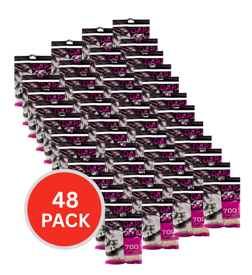 Dare To Wear Pk700 Cotton Buds Premium 100% Cotton Tips With Wooden Stem (48x Pack)