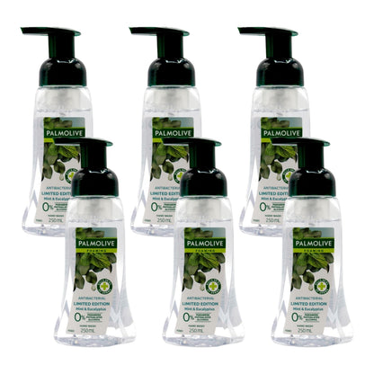 Palmolive Foaming Hand Wash Mint & Eucalyptus 250mL (6 Pack)