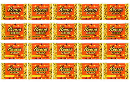 Reeses Pieces Peanut Butter Candy Crunchy Shell 50g x 20