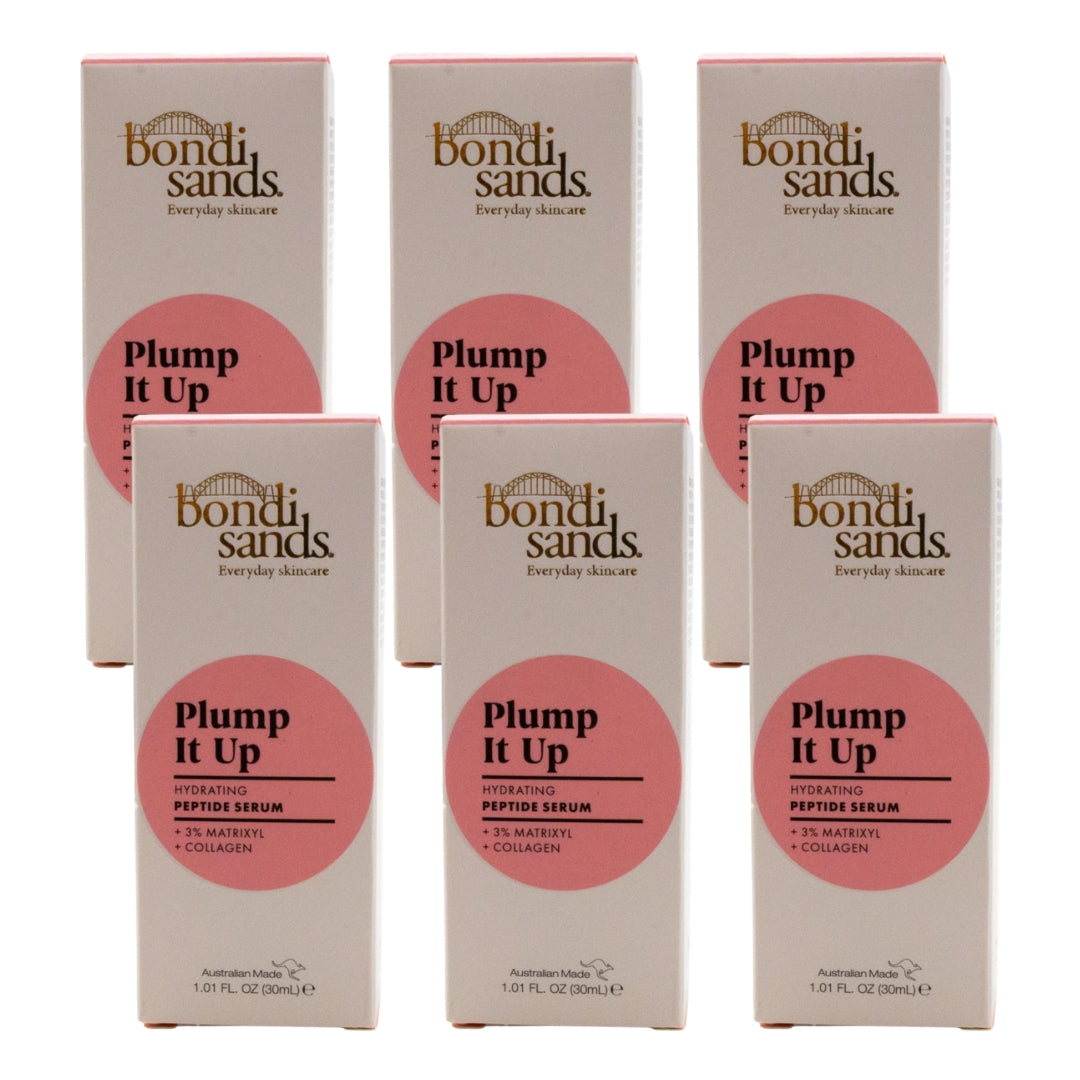 Bondi Sands Plump It Up Peptide Serum 30mL (6 Pack)