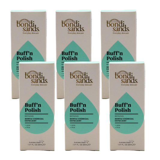 Bondi Sands Buff N Shine AHA PHA Exfoliant 30mL (6 Pack)
