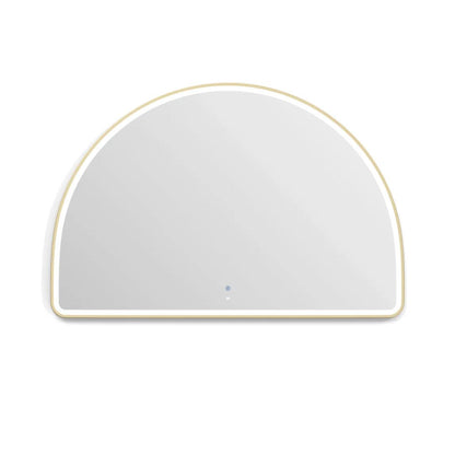 LED Moonlight Archie 800(H)x1200(W) Gold Metal Frame Mirror