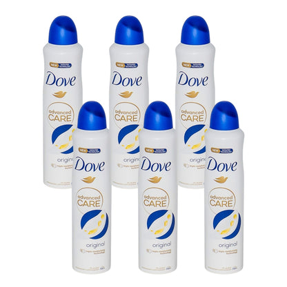 Dove Advanced Care Antiperspirant Original 250mL (6 Pack)