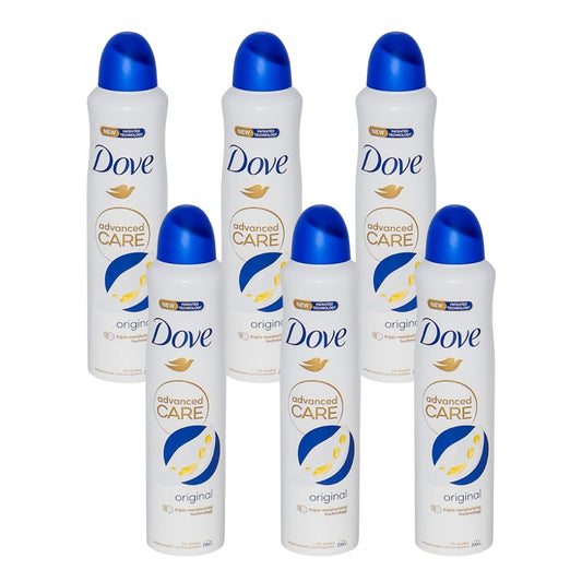 Dove Advanced Care Antiperspirant Original 250mL (6 Pack)