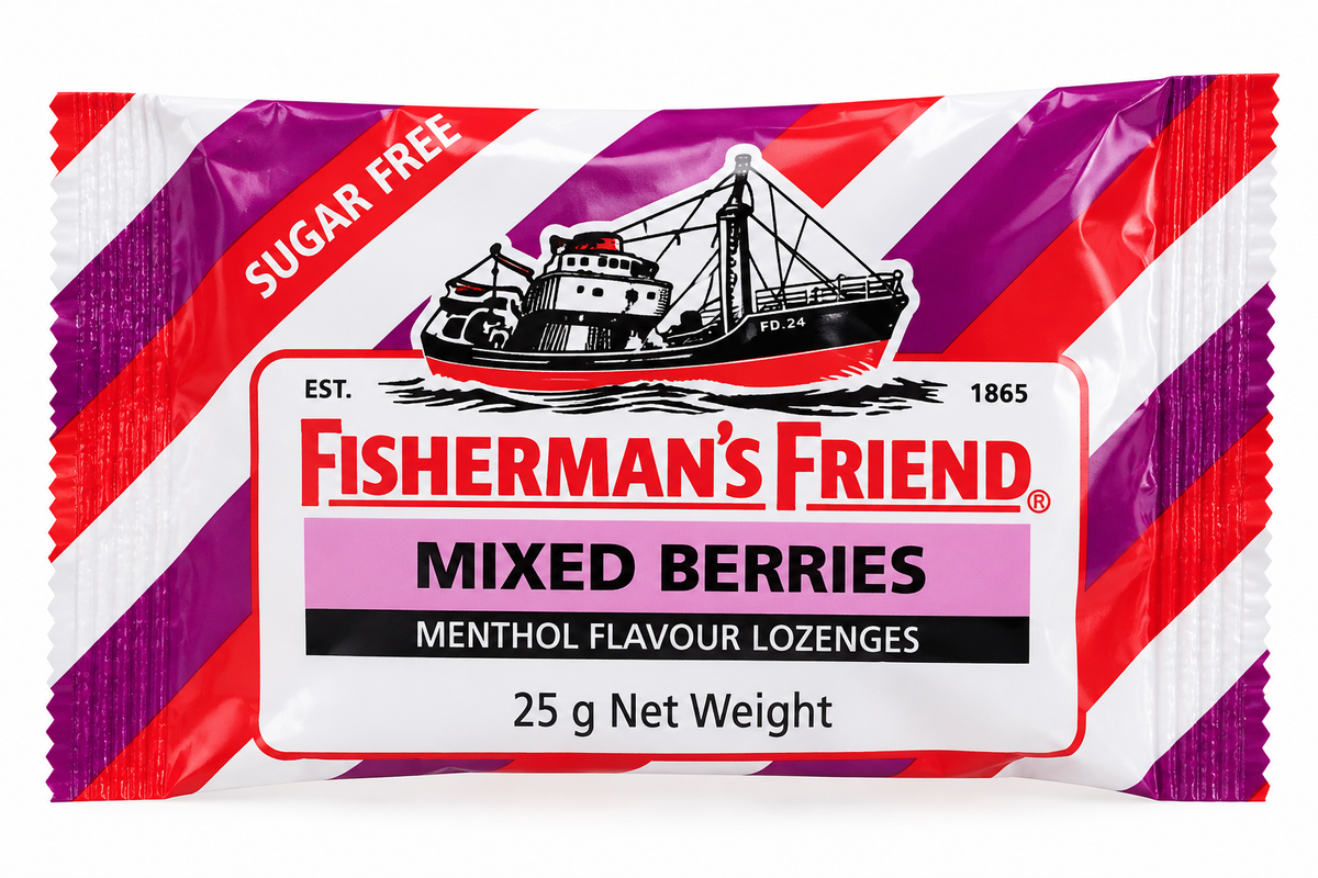 Fisherman's Friend Mixed Berries Lozenges 25g x 12