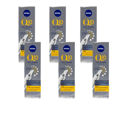 Nivea Q10 Wrinkle Filler Serum 15mL (6 Pack)
