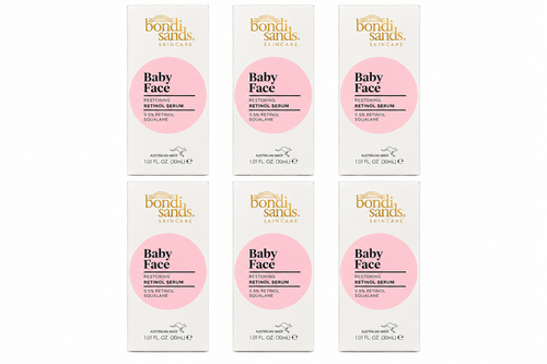 Bondi Sands Baby Face Retinol Serum 0.5% Squalane 30mL x 6