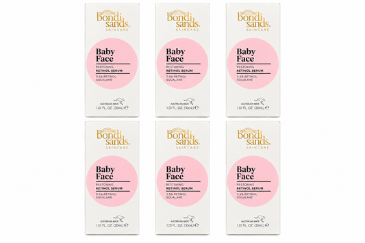 Bondi Sands Baby Face Retinol Serum 0.5% Squalane 30mL x 6