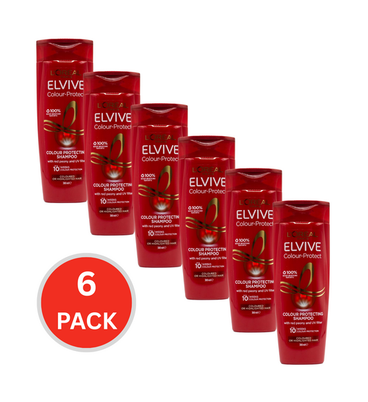Loreal Shampoo Colour Protect Colour Protecting Coloured Or Highlighted Hair 300ml (6x Pack)