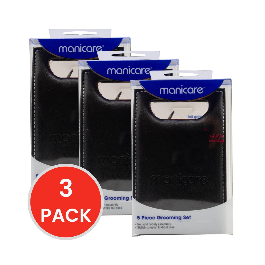 Manicare 5 Piece Grooming Kit (3x Pack)