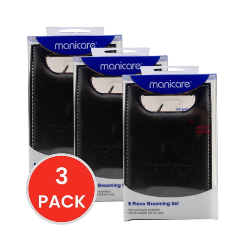 Manicare 5 Piece Grooming Kit (3x Pack)