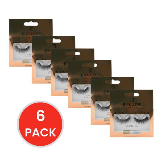 Eylure London Lashes Most Wanted U Want It Silk Perfect (6x Pack)