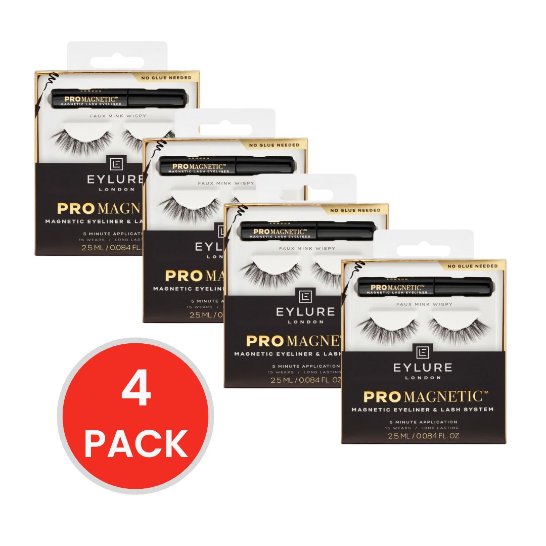 Eylure London Lashes Pro Magnetic Liner Faux Mink (4x Pack)