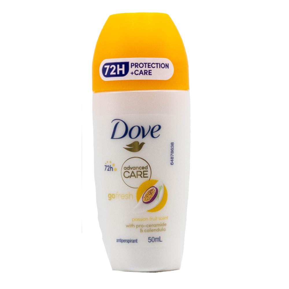 Dove 72h Advanced Care Antiperspirant Roll On Passionfruit Scent (6 pack)