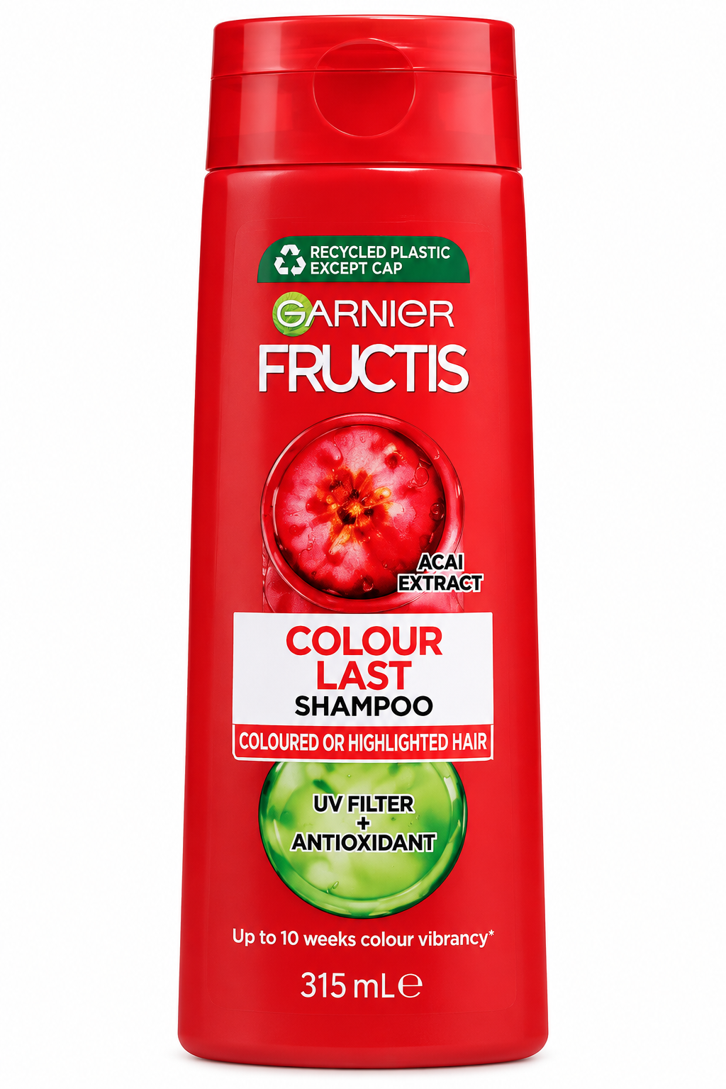 Garnier Fructis Colour Last Shampoo Acai Extract 315mL x 6