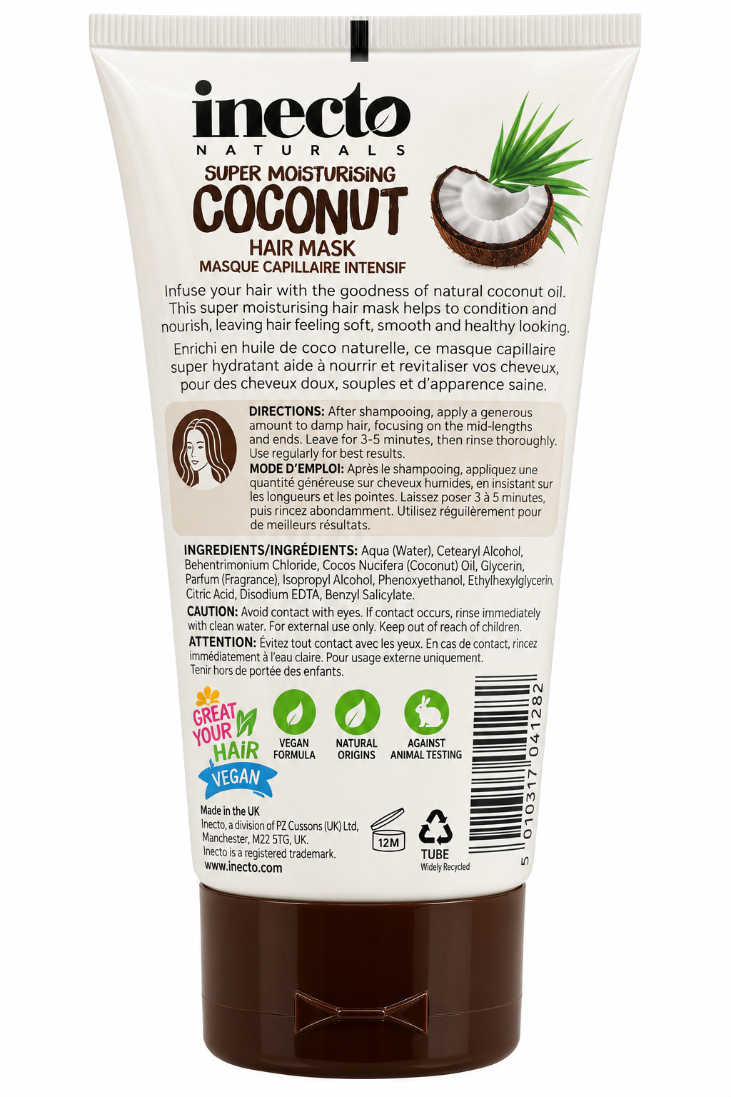 Inecto Coconut Hair Mask 150mL x 6