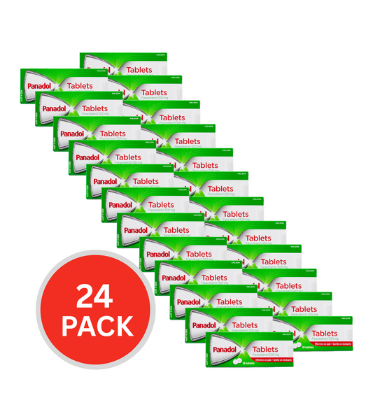 Panadol Pk16 Tablets Paracetamol 500mg (24x Pack)