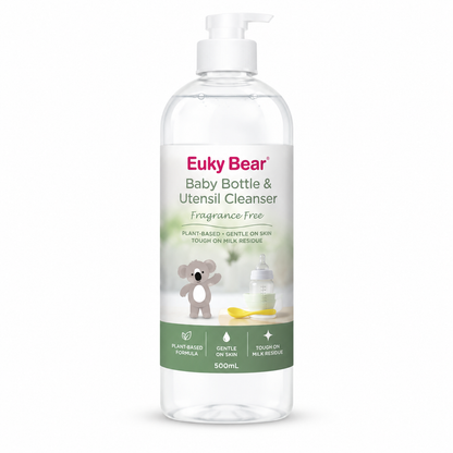 Euky Bear Baby Bottle & Utensil Cleanser 500mL – Pack of 6