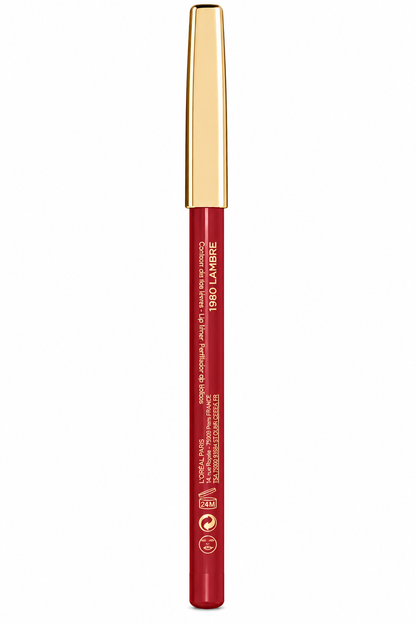 L'Oreal Paris Lip Liner Crayon Lambre 1980 x 3