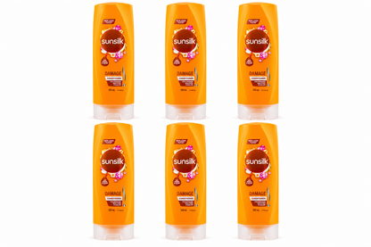 Sunsilk Defeat Damage Conditioner 350mL x 6