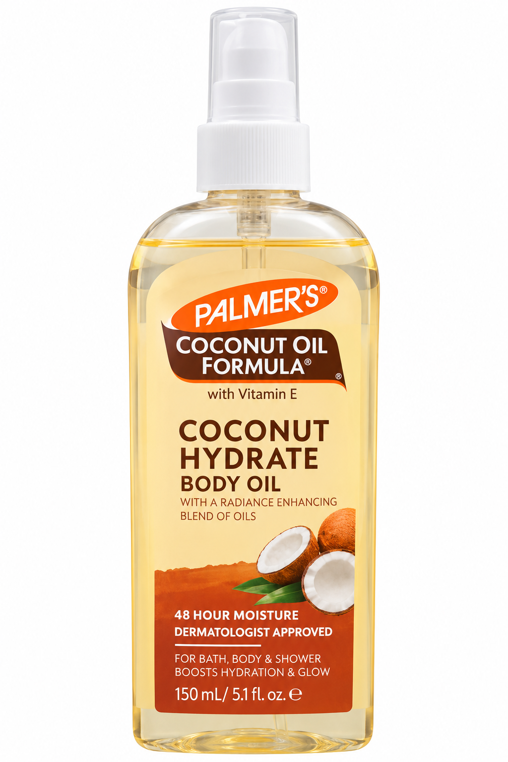 Palmers Coconut Hydrate Body Oil 150mL x 3