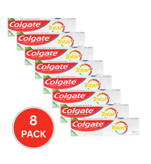 Colgate Pk3 X 200g Toothpaste Total 12 Original (8x Pack)