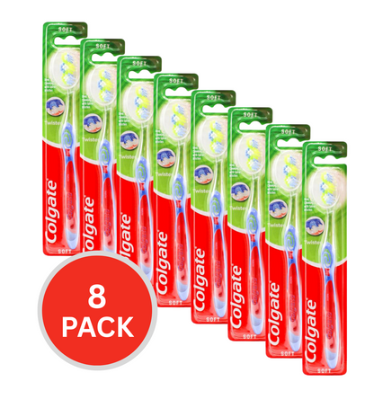 Colgate Toothbrush Deep Cleaning Twister Soft (8 Pack)
