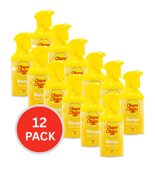 Chupa Chups 250ml Room Spray Mango ( 12x Pack)