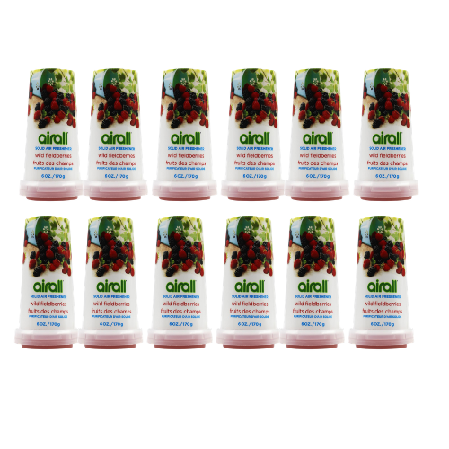 Airall Solid Air Freshener Wild Fieldberries 170g (12 Pack)