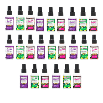 Lumist Toilet Bowl Spray Asst 60mL Fruity Bliss x8 Jasmine Magic x8 Lavender Serenity x8 (24 Pack)