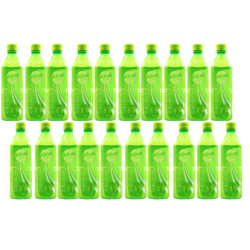 Aloe Mate Aloe Vera Drink Original 500mL (20 Pack)