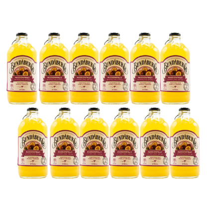 Bundaberg Passionfruit Sparkling Drink 375mL (12 Pack)